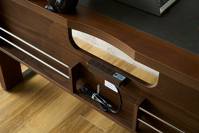 セラミック天板のシンプルモダン デスク 