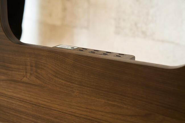 セラミック天板のシンプルモダン デスク 