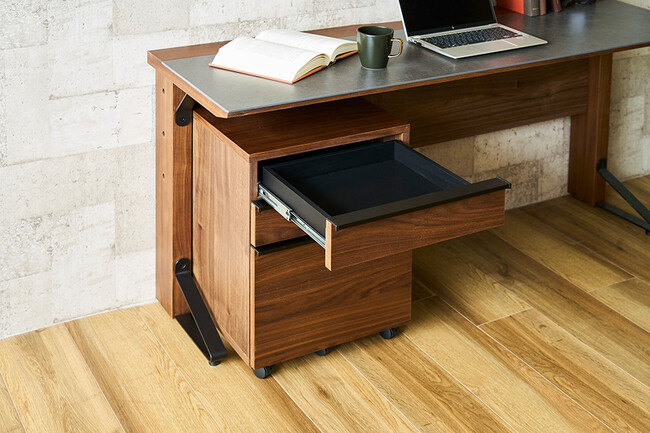 シンプルモダン デスクワゴン 