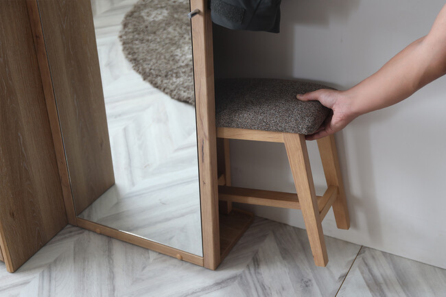 コンパクト ドレッサー（OAK色） 