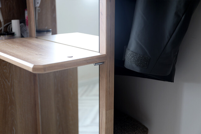 コンパクト ドレッサー（OAK色） 