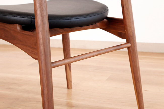 North（ノース）【ハイタイプ】 ダイニングチェア AC02（ウォールナット） 