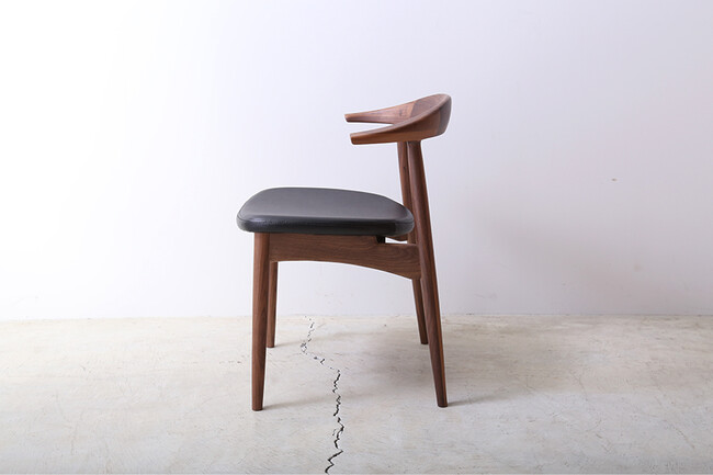 North（ノース）【ハイタイプ】 ダイニングチェア AC02（ウォールナット） 