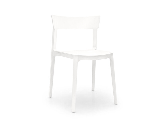 カリガリス スキン ダイニングチェア ／ Calligaris SKIN Dining chair[CS1391] P94 カラー：P94 マットホワイト