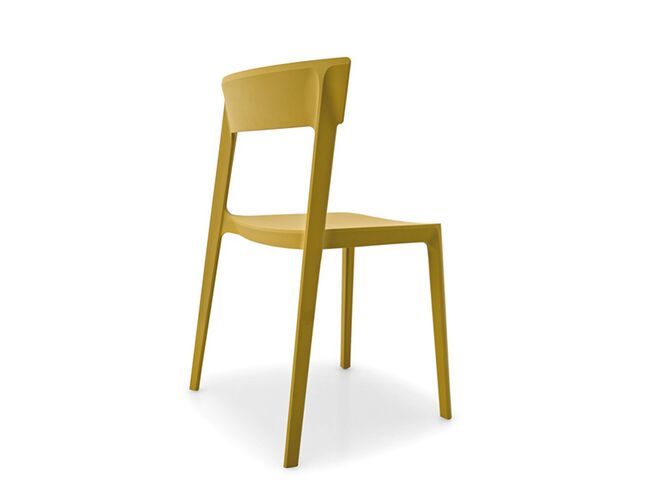 カリガリス スキン ダイニングチェア ／ Calligaris SKIN Dining chair[CS1391] カラー：P973 マットマスタードイエロー