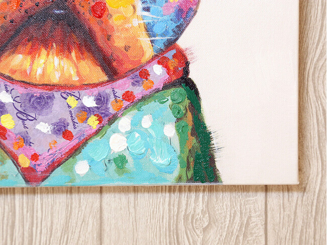 ブルドッグ (スカーフ) 60×60cm 