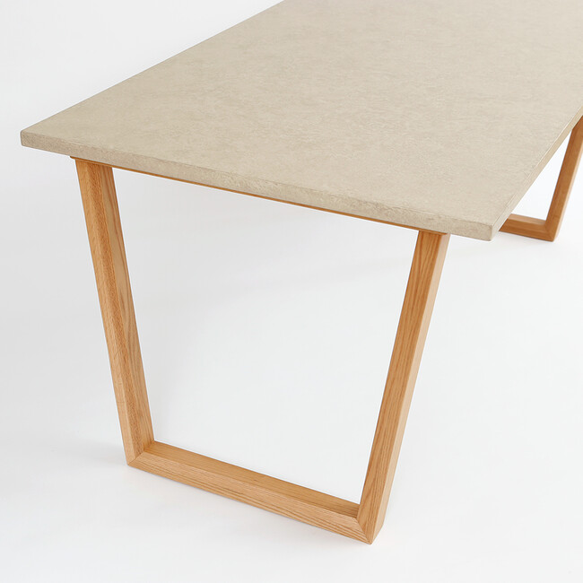 アクルテック ダイニングテーブル（横幅160 x 奥行85 cm） 