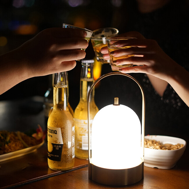 DAWN ドーン ポータブルランプ（ゴールド） 