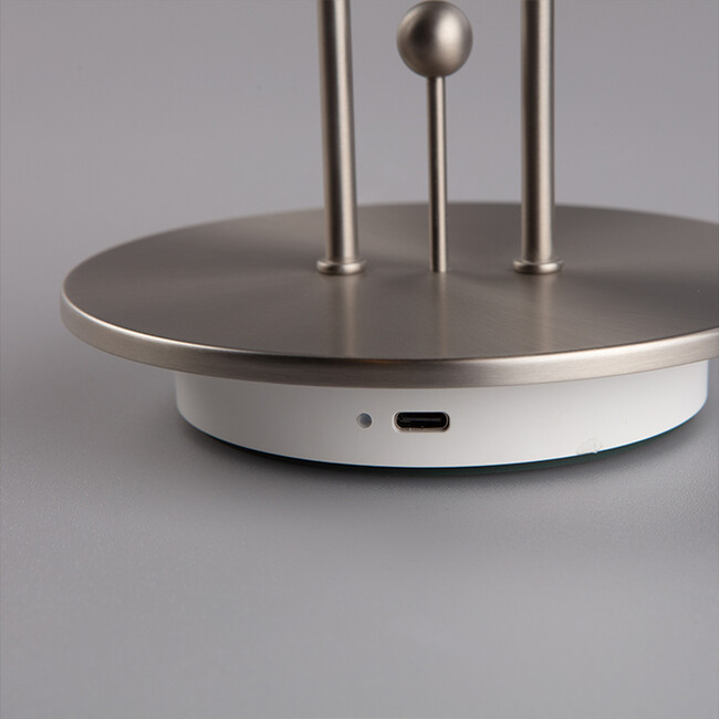 JINGLE ジングル ポータブルランプ（シルバー） 