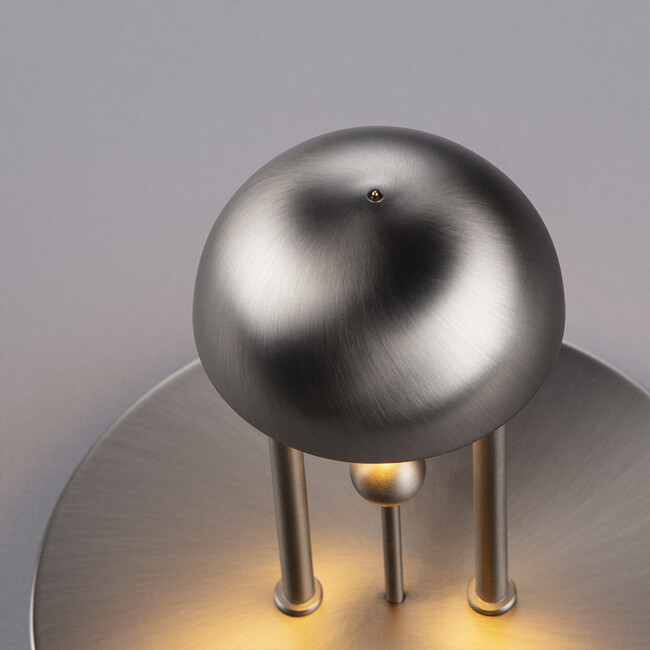 JINGLE ジングル ポータブルランプ（シルバー） 