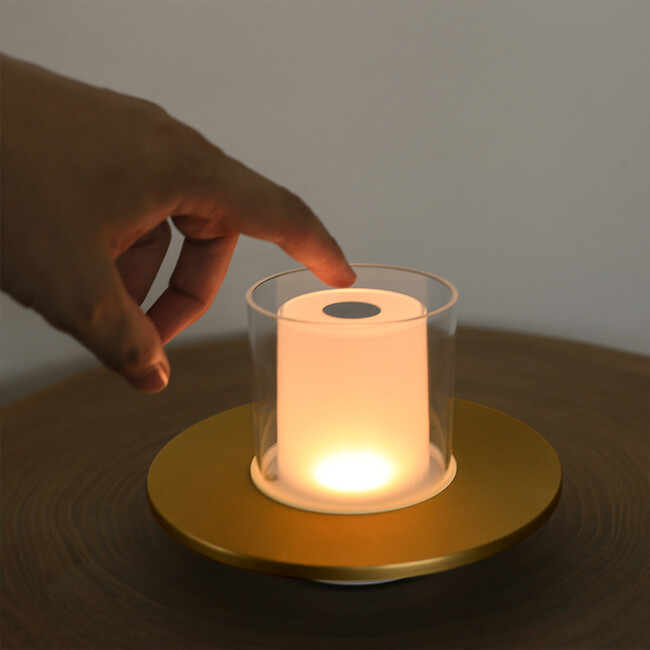 CANDLE キャンドル ポータブルランプ（ゴールド） 
