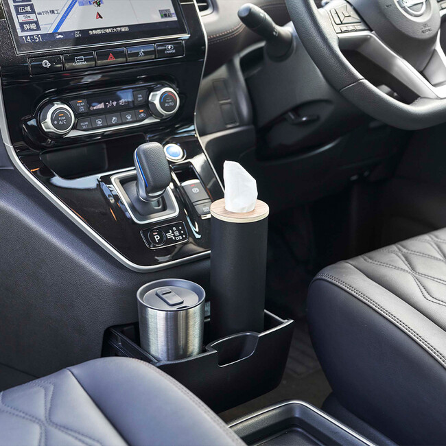 RIN（リン）ボトル型ティッシュケース Ｌ（ブラウン） 