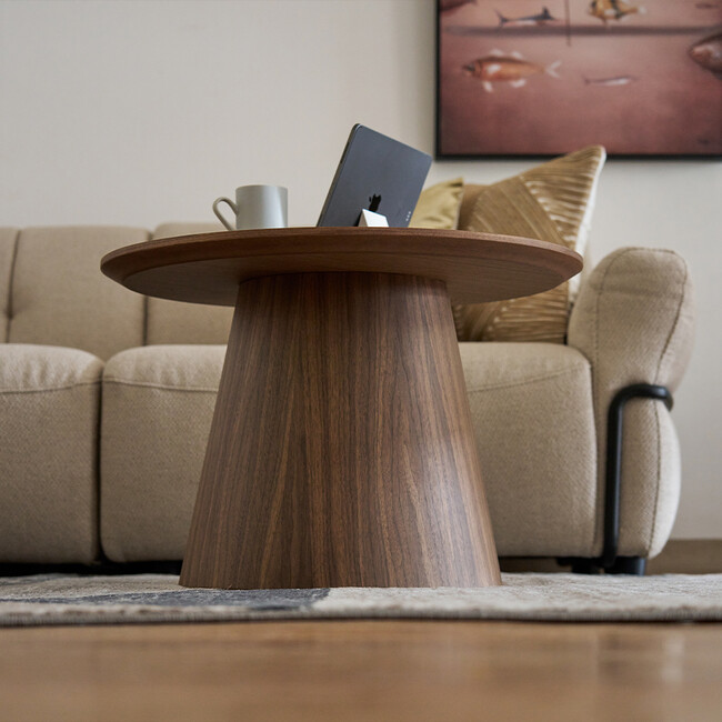 アルゴスⅡ リビングテーブル 60（Walnut） ウォールナット