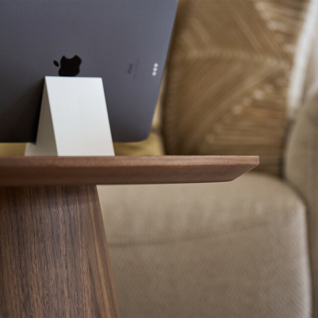 アルゴスⅡ リビングテーブル 60（Black） ウォールナット