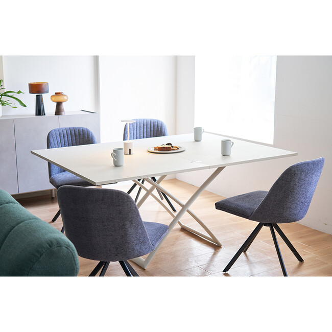 カリガリス コヌビア マジックジェー 伸長・昇降式リビングテーブル ／ Calligaris connubia MAGIC-J Table [CB5041-A] P94/P13E 