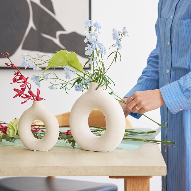 サークル フラワーベース M 