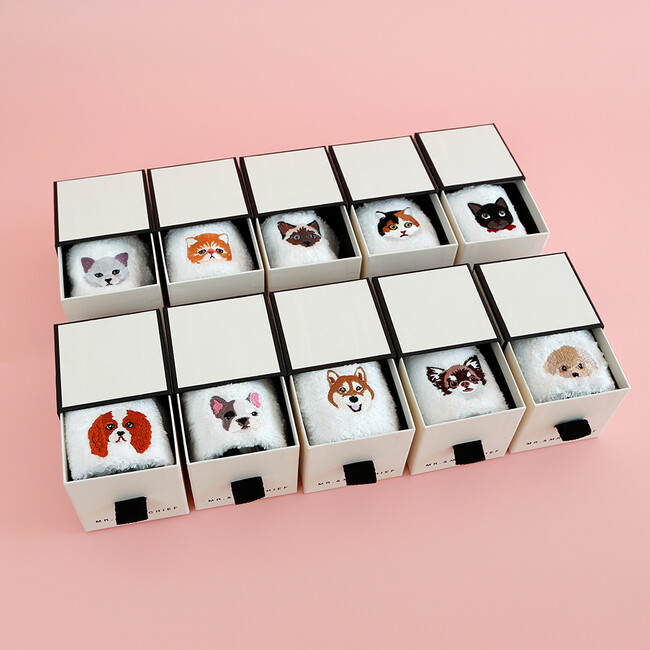 NEKO ハンカチ　エキゾチックショートヘアー 