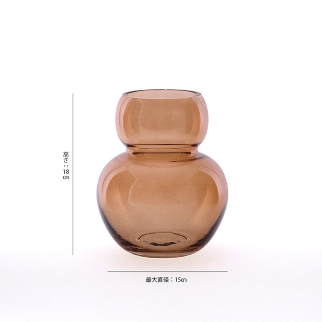 パフ フラワーベース 