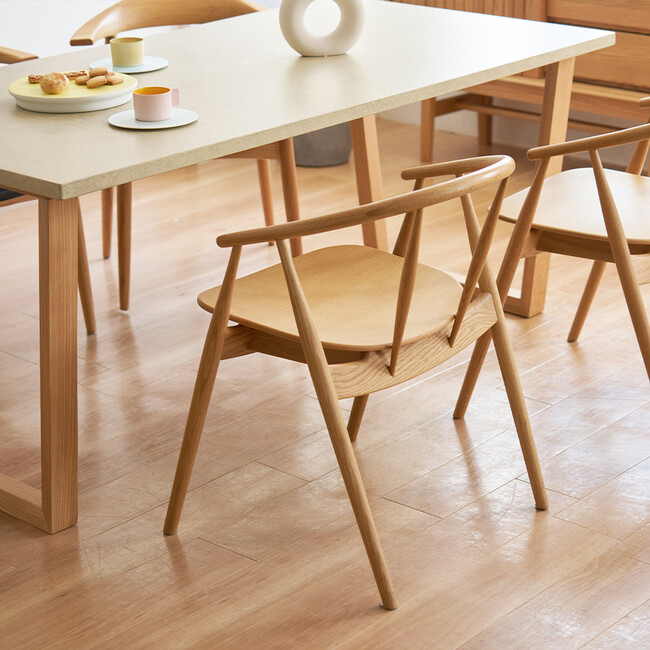 TRUNK2（トランクツー）ダイニングチェア DC1（オーク） 
