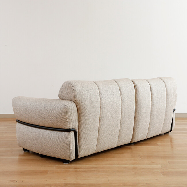 Elmina（エルミナ）3Pソファ（BE） 