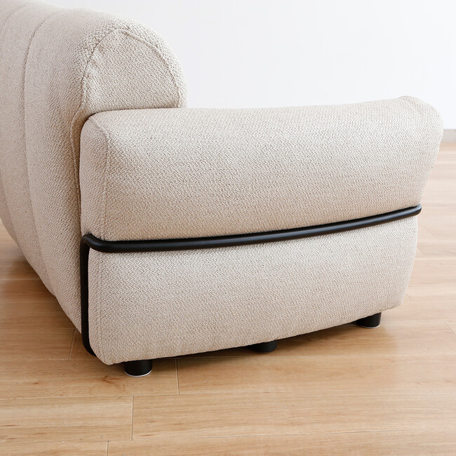 Elmina（エルミナ）3Pソファ（BE） 