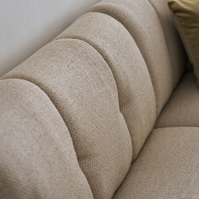 Elmina（エルミナ）3Pソファ（BE） 