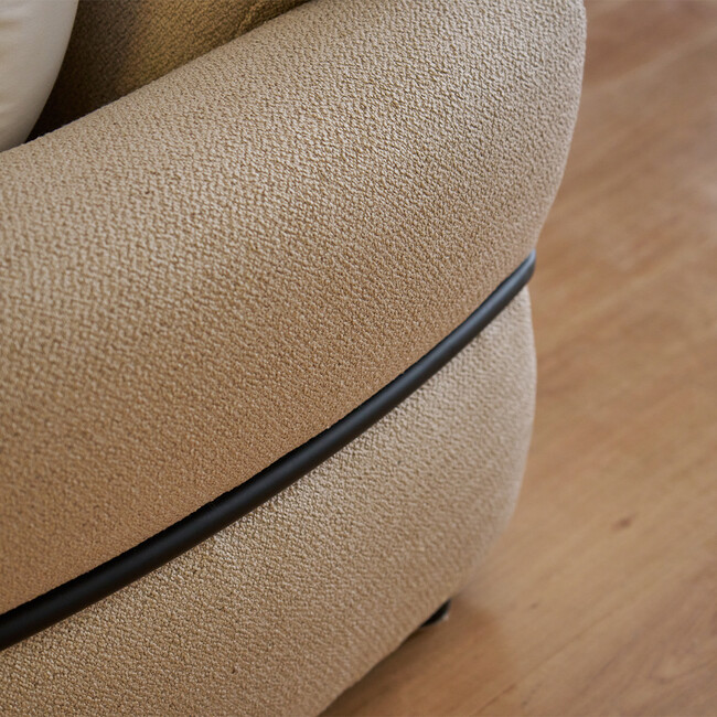 Elmina（エルミナ）3Pソファ（BE） 