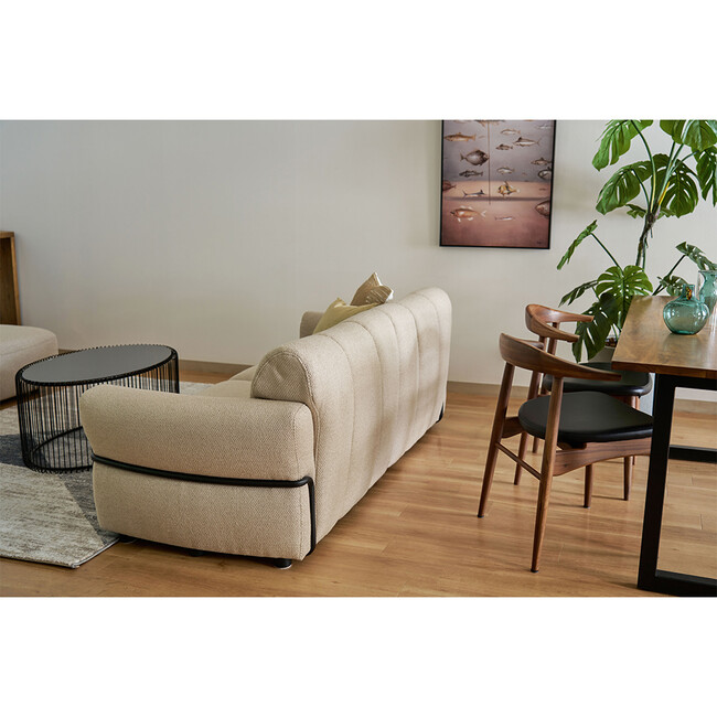 Elmina（エルミナ）3Pソファ（BE） 