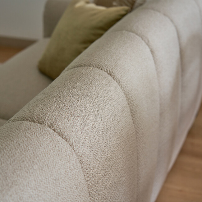 Elmina（エルミナ）3Pソファ（BE） 