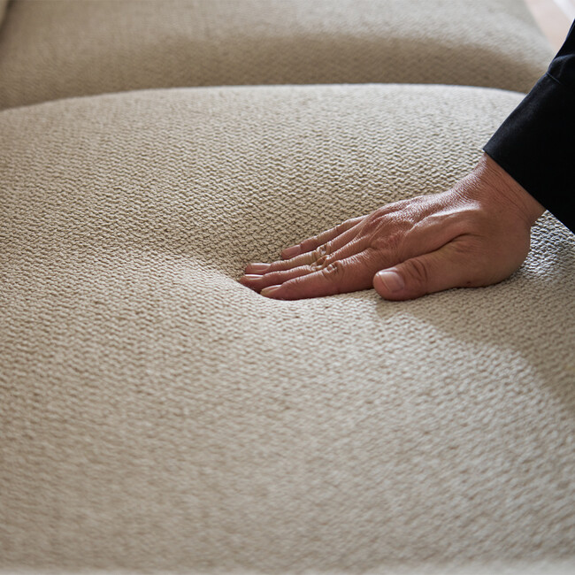 Elmina（エルミナ）3Pソファ（BE） 