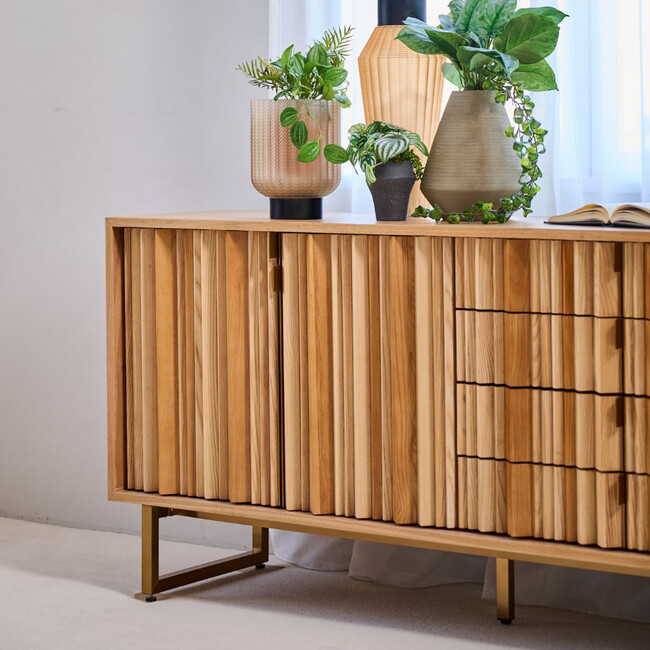 コンサーティーナ ネイチャー 146x40cm　キャビネット/ サイドボード 