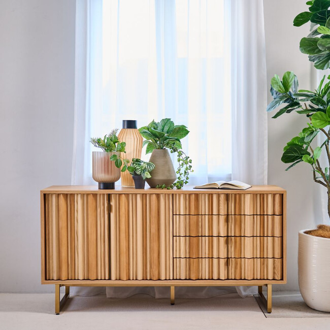 コンサーティーナ ネイチャー 146x40cm　キャビネット/ サイドボード 