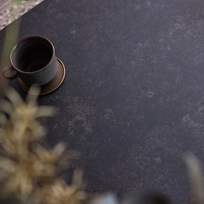 モダンな大人のリビングテーブル 120（ダークグレー） 