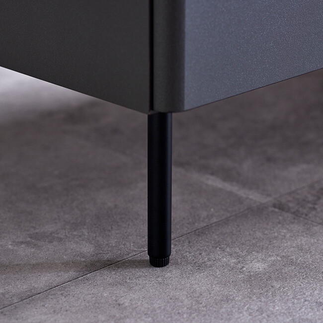 モダンな大人のリビングテーブル 120（ダークグレー） 