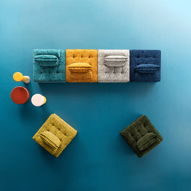 ポルトフィーノ エレメンツ ソファ オレンジ 