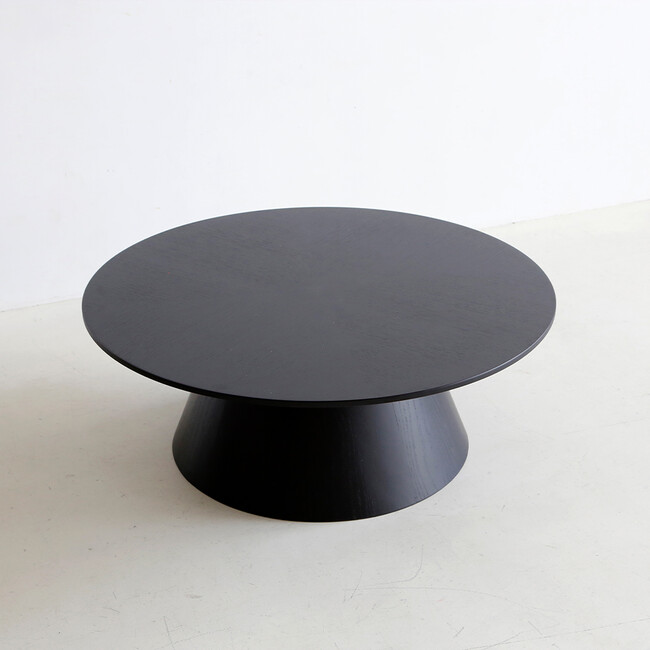 アルゴスⅡ リビングテーブル 90（Black） ブラック