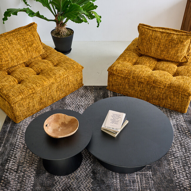 アルゴスⅡ リビングテーブル 60（Black） 