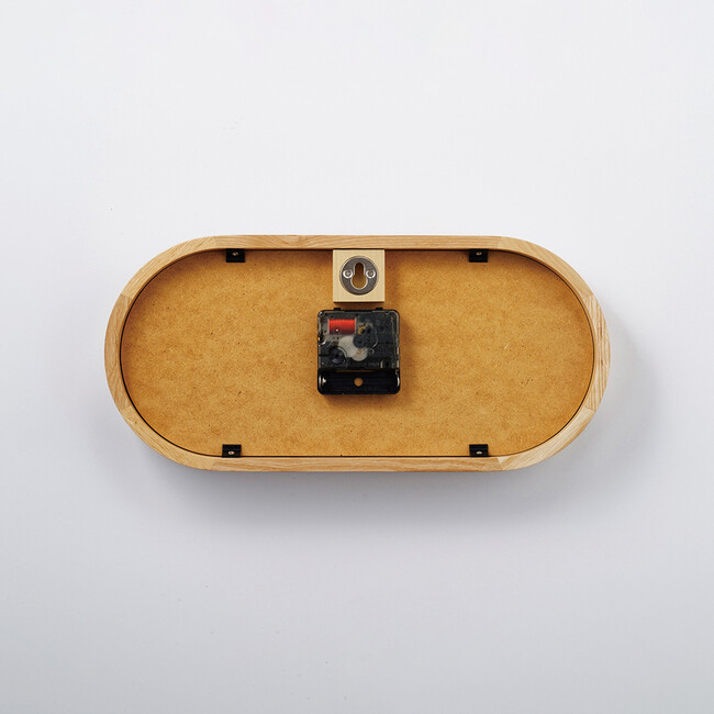 Curva（クルヴァ）ウォールクロック（ナチュラル） ナチュラル