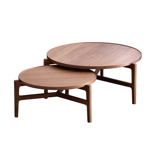 モーネ センターテーブル 70（Brown） Brown 70 + 90