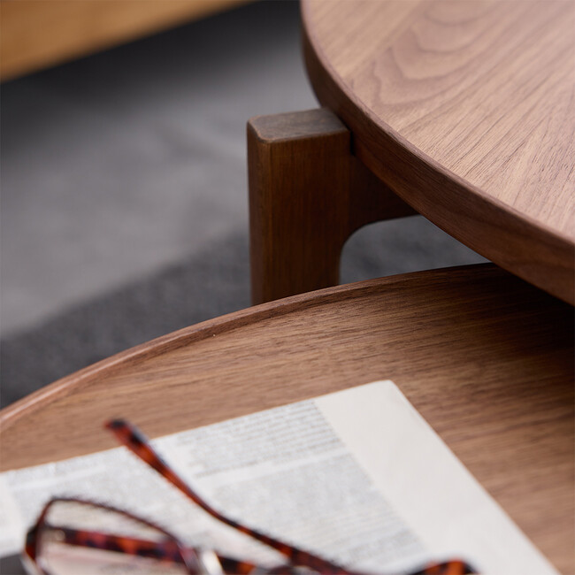 モーネ センターテーブル 90（Brown） Brown