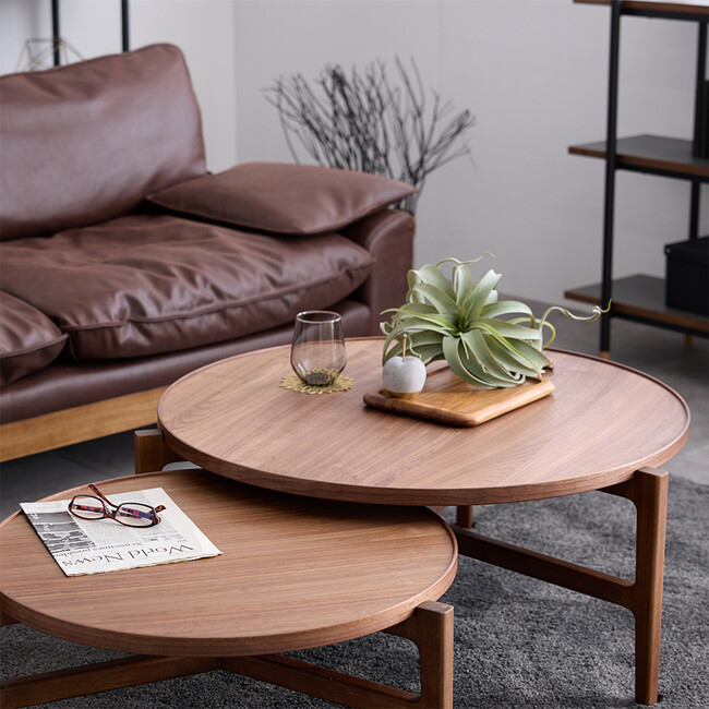 モーネ センターテーブル 90（Brown） Brown