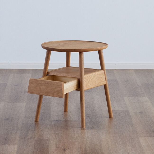 ロンド サイドテーブル（Natural） Natural