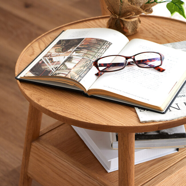 ロンド サイドテーブル（Natural） Natural