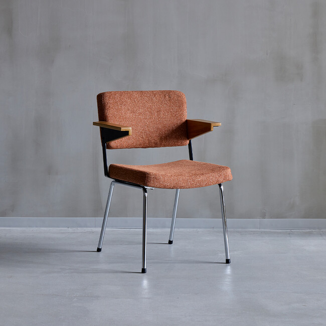 KICKS（キックス）　ダイニングチェア（RED BROWN） RED BROWN