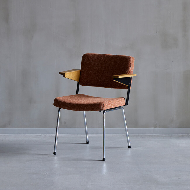 KICKS（キックス）　ダイニングチェア（RED BROWN） RED BROWN