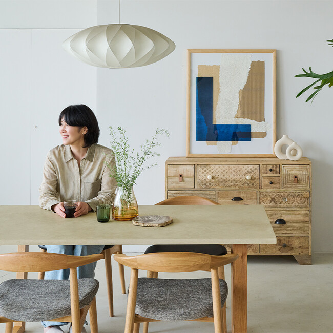 NELSON CRISSCROSS BUBBLE PENDANT（ネルソン クリスクロス バブル ペンダント）SAUCER 