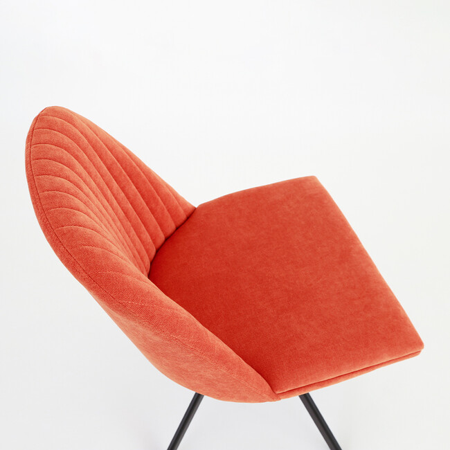 VISTA（ビスタ）チェア（アーム無）オレンジ 