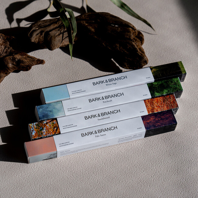 BARK&BRANCH バンブーインセンス  (パロサント) 20本入り お香 