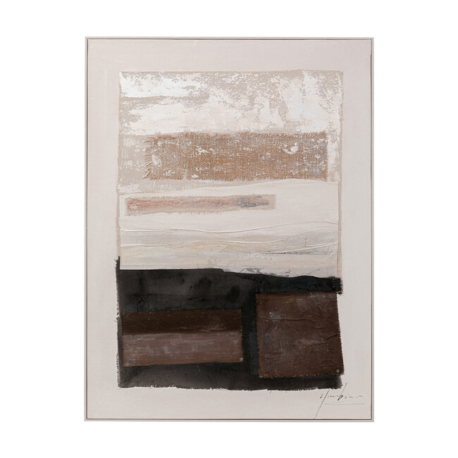 ロンターノ ブラウン 70×100cm アート 