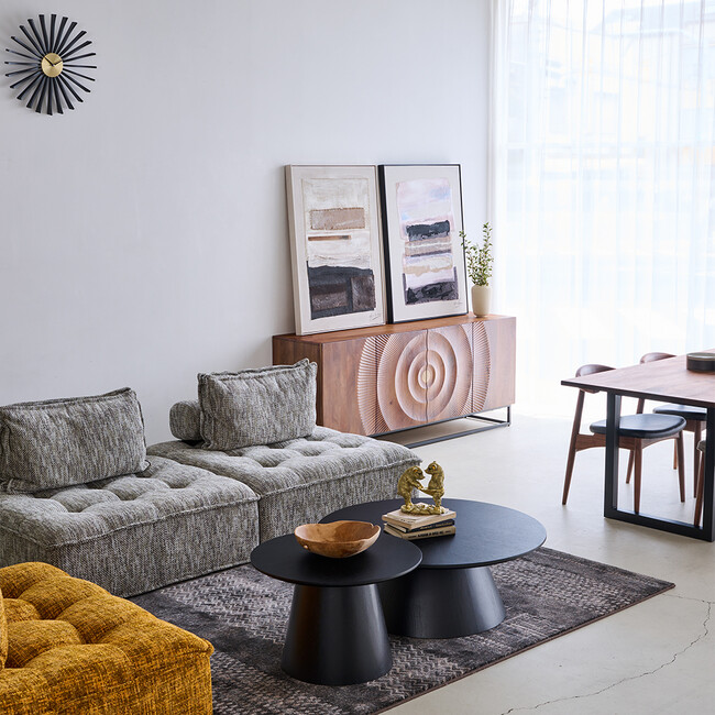 ロンターノ ブラウン 70×100cm アート 